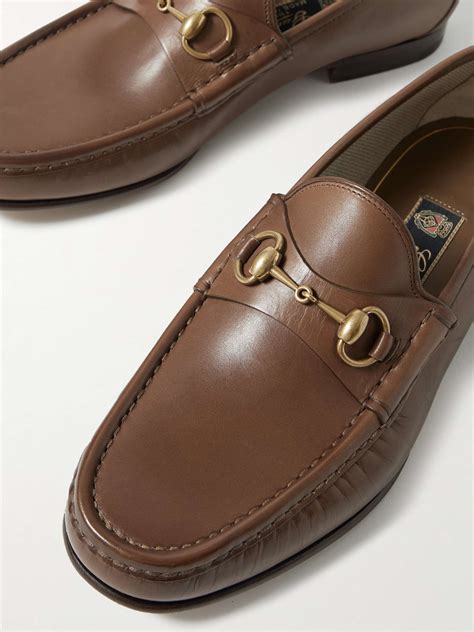 horsebit leather loafer gucci|gucci horsebit loafers review.